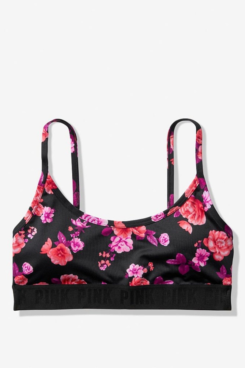 Victoria's Secret Ultimate Scoop Lightly Gevoerde Sports Bra Roze | 97083-DFSJ