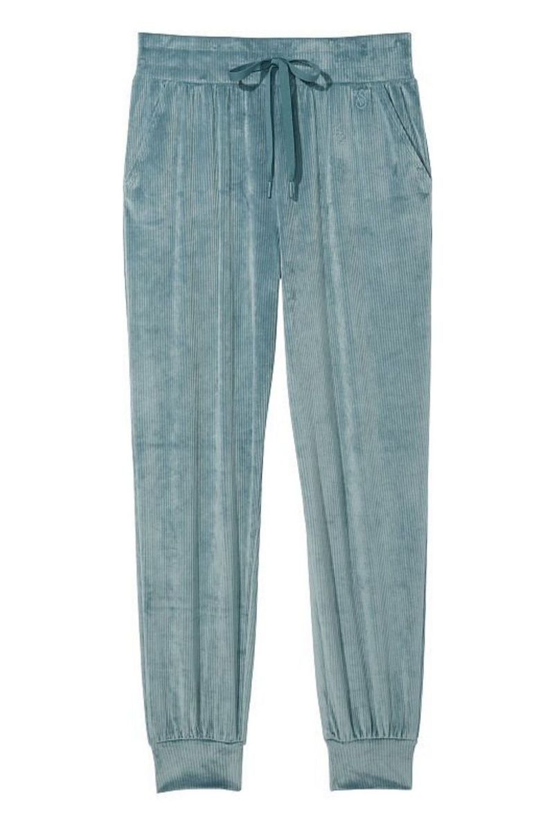 Victoria's Secret Velour Lounge Jogger Groen | 03764-TPAZ