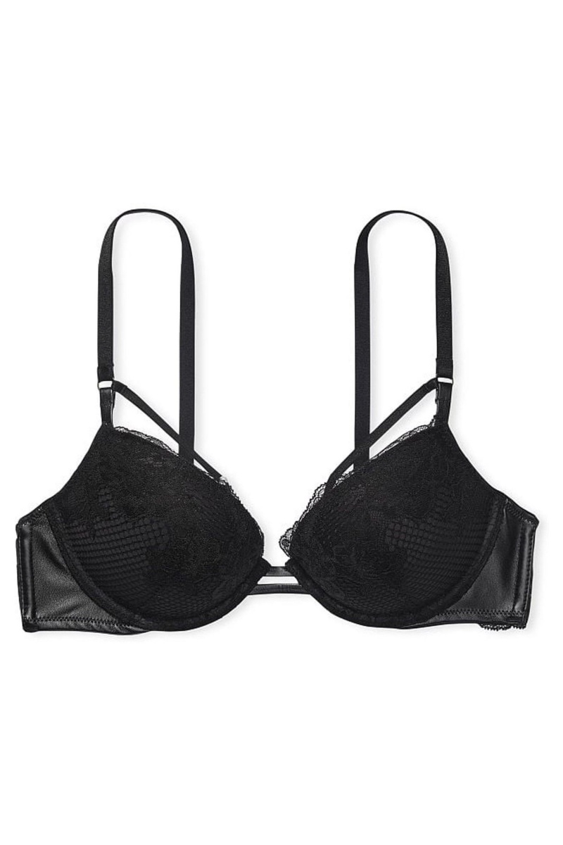 Victoria's Secret Very Sexy Bandjes Fishnet Kanten Bra Zwart | 35162-QFYP