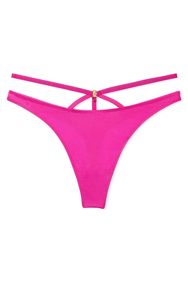 Victoria's Secret Very Sexy Bandjes String Knickers Donkerbruin | 60273-SLOA