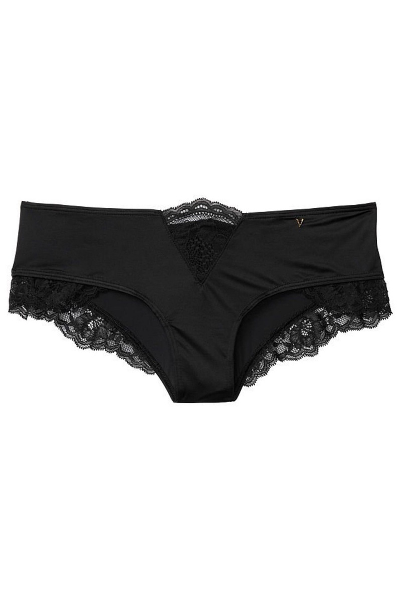 Victoria's Secret Very Sexy Kanten Trim Cheeky Knickers Zwart | 50467-UWCJ