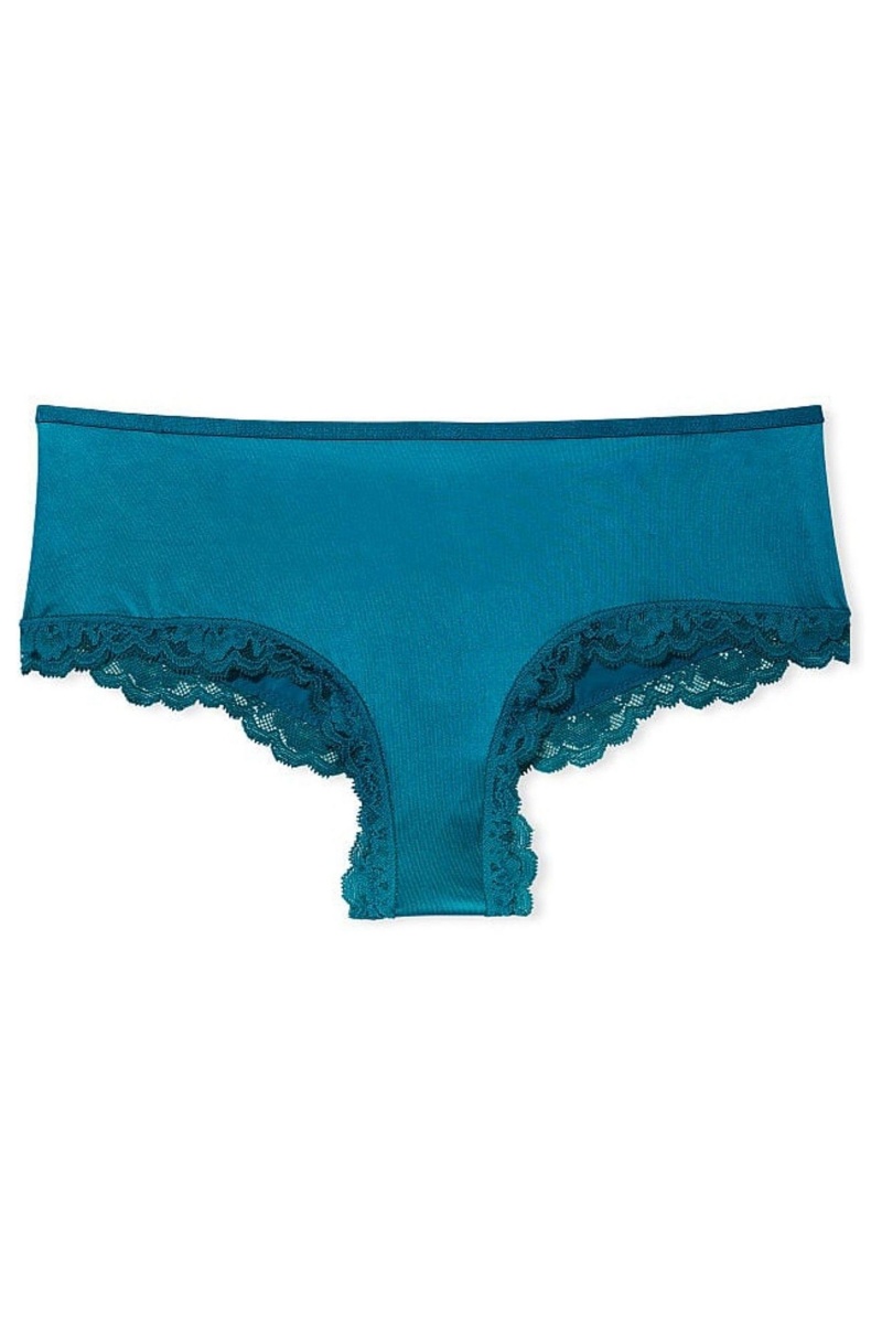 Victoria's Secret Very Sexy Kanten Trim Cheeky Knickers Zwart | 18307-QAMW