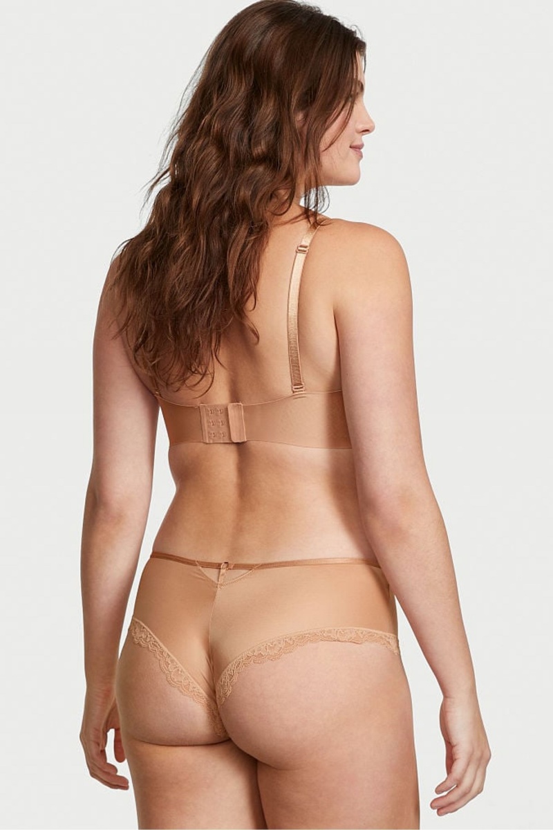 Victoria's Secret Very Sexy Kanten Trim Cheeky Knickers Zwart | 56120-BEMV