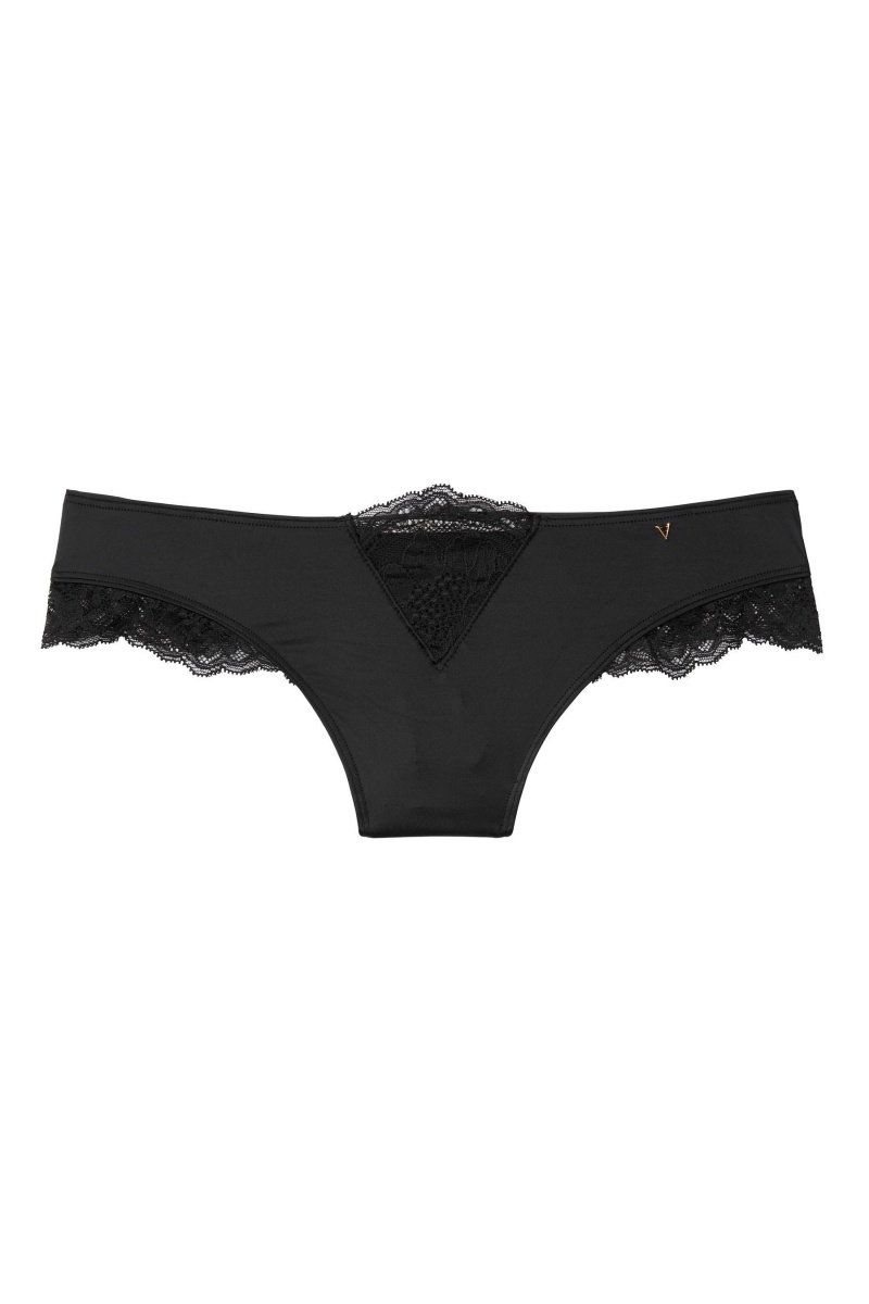 Victoria's Secret Very Sexy Kanten Trim String Knickers Blauw | 70954-ZVOU