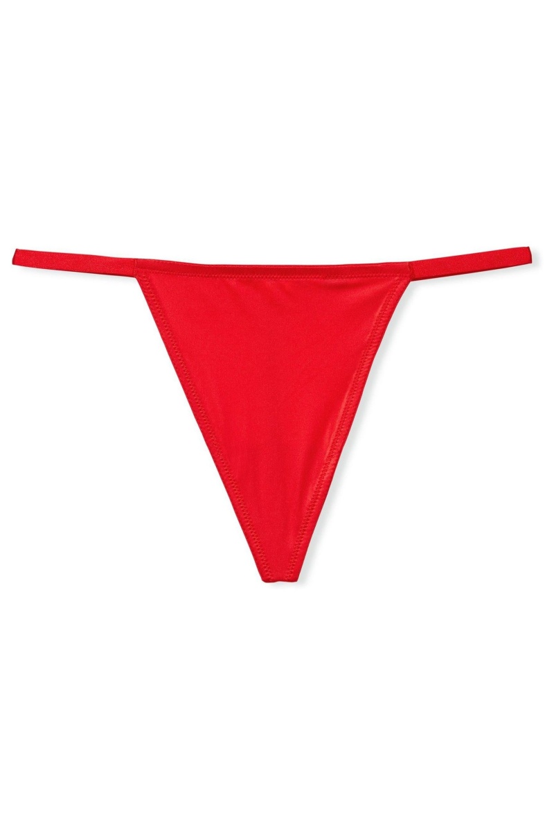 Victoria's Secret Very Sexy Smooth G String Knickers Rood | 57602-QUGA