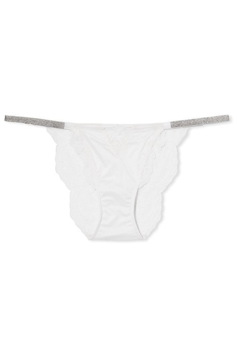 Victoria's Secret Very Sexy Smooth Shine Riemen Knickers Zwart | 31540-YNOA