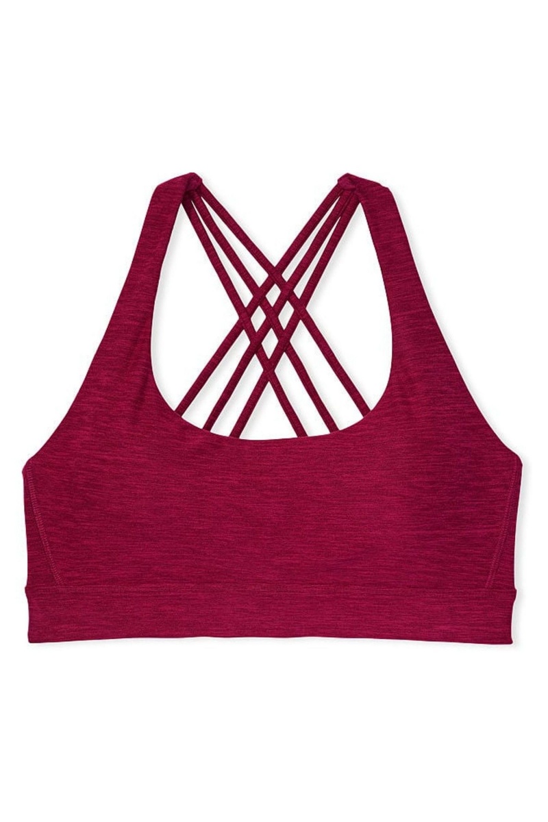 Victoria's Secret Victorias Secret Bandjes Low Impact Sports Bra Rood | 68251-TMED