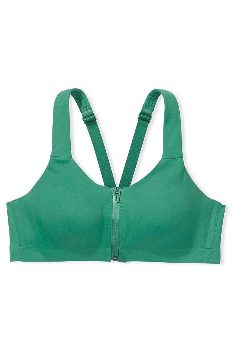 Victoria's Secret Victorias Secret Smooth Front Bevestiging Wired High Impact Sports Bra Zwart | 47860-FJMV