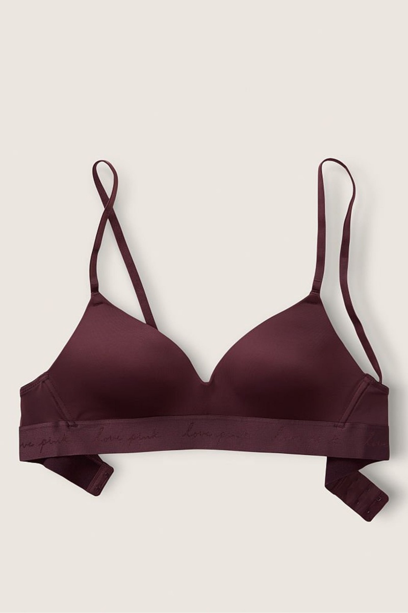 Victoria's Secret Wear Everywhere Smooth Lightly Gevoerde Non Wired T-Shirt Bra Bruin | 21056-DKRF