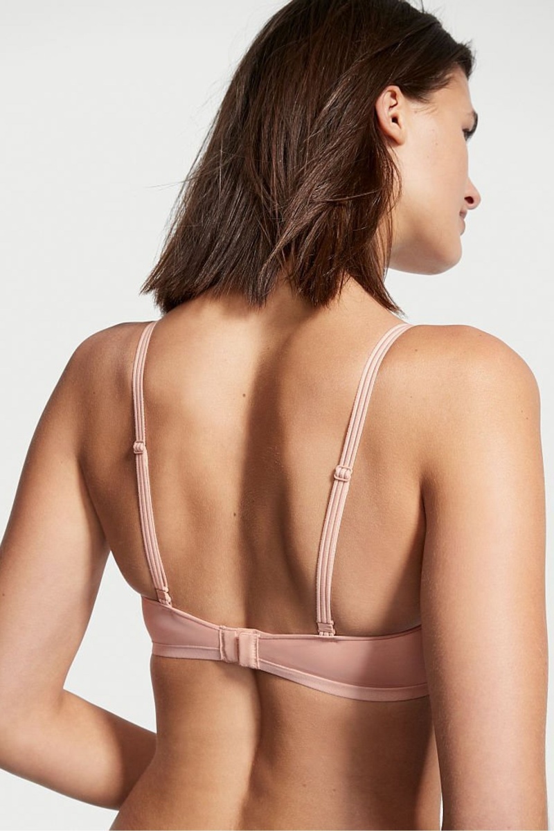 Victoria's Secret Wireless Scoop Lounge Bra Nude | 30825-OCAH